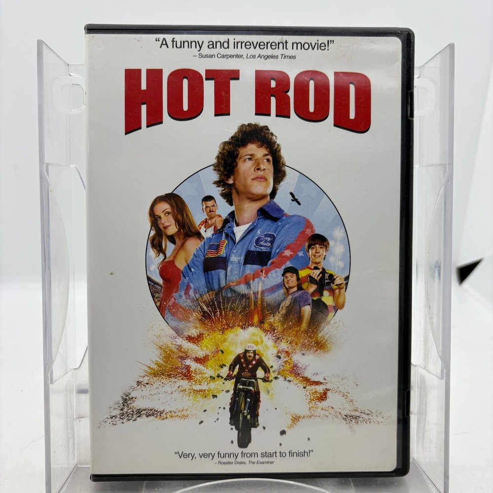 Hot Rod DVD 2007 Andy Samberg Isla Fisher Comedy Widescreen Paramount Pictures